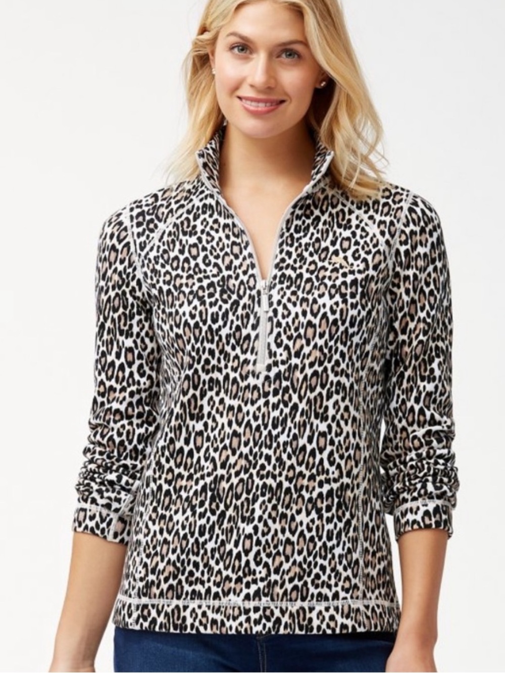 TOMMY BAHAMA Aruba Cat’s Meow Quarter Zip S
